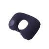 Almohada inflable en forma de U, almohada de viaje portátil para el cuello, almohada de prensa para coche, avión, almohada en forma de U, protección para la cabeza y el cuello, artefacto de viaje, almohada para el cuello.