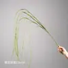 Flores artificiais em tons de verde, de haste única, para decoração de local de casamento, decoração de salão de casamento de luxo, arranjos florais de plástico