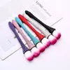 Pincel de Maquiagem Novo com Pedras de Diamante Transfronteiriço Pincel Único de Cintura Fina com Cerdas Macias para Pó Blush Sombra Ferramenta de Pincel de Beleza