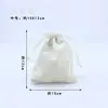 Bolsas de Tela de Felpa Larga, Bolsas para Joyería, Bolsas de Empaque para Joyería, Bolsas tipo Pocheta Doradas y Plateadas para Joyería, Bolsas con Cordón, Bolsas de Empaque Interior para Cajas de Regalo