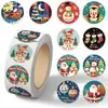 Pegatinas Navideñas Populares en Varios Estilos, Pegatinas de Tatuaje de Regalo de Navidad, Pegatinas en Rollo, Pegatinas Navideñas