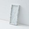 Bandeja Nórdica Rectangular de Mármol Jabonera Bandeja de Almacenamiento para Cepillos de Dientes Peine Bandeja para Cosméticos Joyería Limpiador de Manos Bandeja de Baño