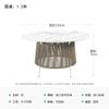 Mesa e Cadeira de Exterior com Guarda-sol Cadeira de Rattan Conjunto de Três Peças Cadeira de Exterior Plataforma Exterior Varanda de Lazer Impermeável Protetor Solar Mesa e Cadeira de Pátio