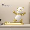 Directamente del fabricante: Estante de Vino de Panda, Soporte para Copas de Vino, Gabinete de Vino, Gabinete de TV, Regalo de Inauguración de Casa Nueva, Artesanías, Nuevo Estilo Chino
