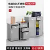 Acero Inoxidable 304 Gabinete Almacenamiento Gabinete de Archivos Doble Puerta con Puertas Gabinete para Comprobantes Financieros Gabinete con Estanterías Armario