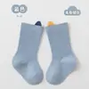 Calcetines para Bebé para Primavera, Otoño e Invierno, Puños Sueltos Versátiles para Recién Nacidos de 0 a 3 Meses, No Aprietan las Piernas, Calcetines de Tubo Medio con Dibujos para Bebés y Niños Pequeños