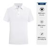 Polo de Solapa de Color Puro de Seda de Hielo para Hombre Camiseta de Manga Corta Ropa de Trabajo Cultura Corporativa Camisa Publicitaria Logotipo Impreso Personalizado