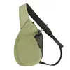 Bolsa de Pecho para Deportes al Aire Libre para Hombres, Bolso Cruzado de Color Sólido Estilo Japonés, Bolso de Teléfono Casual Ruiying para Viajeros, Bolso de Hombro Versátil para Mujeres, Moderno