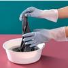 Guantes de Látex para el Hogar Lavado de Trastes Antideslizantes Resistentes al Desgaste Verano Delgados de Goma Trabajo Plástico Impermeables Goma Guantes de Limpieza