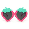 Nuevas Gafas de Sol para Niños, Gafas Anti-UV, Gafas para Bebés, Gafas con Forma de Fresa para Niños y Niñas, Transfronterizo