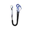 Cuerda de seguridad anticaídas para trabajos en altura Gancho doble con paquete amortiguador Cuerda de protección para electricista Aleación de acero aleación de aluminio cuerda elástica