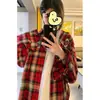 Camisas a Cuadros de Moda para Hombres y Mujeres, Nuevo Estilo Otoño e Invierno 2026, Camisas Versátiles Holgadas Casuales de Manga Larga, Chaquetas Retro