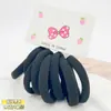 Diadema Elástica para el Cabello de Nylon de Alta Calidad, Color Té con Leche, Gruesa, Sin Pilling, Sin Costuras, Cuerda Suave y Amigable con la Piel, Empaquetada en Tarjeta