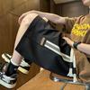 2025 Nuevo Verano para Hombre Piña Cuadros Shorts de Red Pantalones Elásticos Sueltos Medios Pantalones Rectos