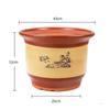 Vasos de Flores de Cerâmica Domésticos Vasos de Flores de Argila Extra Grandes Vasos de Grés para Chão Vasos para Bonsai Orquídea