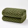 Manta de Franela Jacquard de Alta Gama Transfronteriza Otoño/Invierno Cálida Agradable al Tacto Manta de Lana para el Hogar Fabricante de Origen Personalizable OEM