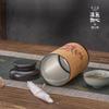 Nuevo Paquete de 0.1kg Lata de Metal Lata de Té Té Pu'er Té Negro Té Maojian Té Verde Dahongpao Té de Roca Mandarina Verde Pequeña Vacío