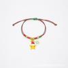Directo de fábrica Cuentas luminosas europeas y americanas Pulsera de Nochebuena Papá Noel alce Campana muñeco de nieve niños Regalo de Navidad