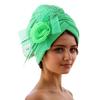 Amazon Aliexpress Comercio Exterior Nuevo Modelo Capa Espacial Flor Pegajosa Sombrero de Sandía Pañuelo para la Cabeza Sombrero Africano Venta Directa de Fábrica