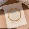 Pulsera sencilla con forma de corazón de circón transfronterizo europeo y americano, pulsera exquisita de nicho de lujo ligero de alta gama, joyería versátil y elegante para mujer