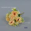 Ramo de simulación de flores de caléndula, crisantemo solar, corona DIY, decoración para el hogar, centro comercial, diseño paisajístico