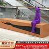 Asientos para Piscina de Árbol de Fibra de Vidrio, Sillas de Ocio para Centros Comerciales, Sillas de Espera para Plazas de Parques al Aire Libre, Taburetes Creativos Escolares, Sillas de Descanso
