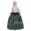 2025 nueva muñeca Bobby de 30 cm vestido de novia todo incluido casa de moda cola de princesa vestido grande comercio exterior