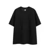 Camiseta Casual Versátil Suelta de Alta Gama para Hombre Nanxia Verano Estilo Americano Mangas Cortas Raglán Corte Boxy