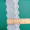 SaiaLolita de Renda Bordada com Laço, Coração e Bolinhas, Punhos Decorativos para Vestido, Acessórios de Renda