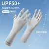 Guantes de Protección Solar para Mujer, Estilo Delgado de Seda de Hielo de Verano, Anti-UV, Sin Dedos, Compatibles con Pantalla Táctil, Antideslizantes, para Conducir y Montar Vehículos Eléctricos