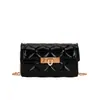 Bolsa de Gelatina 2026 Primavera y Verano Nuevo Estilo Rombo Cadena Moda Tendencia Versátil Linda Bolso de Hombro Cruzado Venta al por Mayor