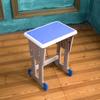 Sillas para Estudiantes de Primaria y Secundaria Hogar Respaldo Silla para Aula Escolar Escritorio de Entrenamiento Clase de Tutoría Taburete Silla de Escritura Ajustable para Niños