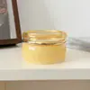 Novos braceletes de resina degradê estilo europeu e americano, empilháveis, pulseiras largas geométricas vintage personalizadas transfronteiriças, acessórios de joalheria
