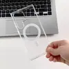 Funda de teléfono Samsung S26edge magnética acrílica transparente compatible con MagSafe funda protectora personalizada al por mayor