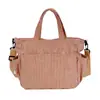Bolsa de Tela Bolsa Tote de Gran Capacidad para Mujer 2026 Nuevo Otoño e Invierno Casual Versátil Bolso de Hombro Estudiante Clase Bolsa Grande