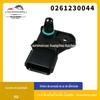Para sensor de pressão do coletor de admissão de carro Ford Volvo 0261230044 IS7A-9F479-AB