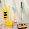 Juguetes de Juego para Niños de Jardín de Infancia Combinación Escoba Trapeador Recogedor Aspiradora de Juguete para Bebé Traje de Escoba