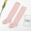 Calcetines de Bebé para Primavera y Otoño, Calcetines Largos hasta la Rodilla para Recién Nacidos de 0 a Marzo Que No Aprietan las Piernas, Calcetines Largos para Bebé, Antiolor, Sueltos