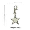 Llavero de Mariposa Retro Americano Moderno Genial Estilo Chica Caliente Milenial Colgante para Bolso Dulce Genial Accesorios para Zapatos Decoraciones para Zapatos