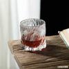 Estilo japonês uísque Copa casa nicho rock Design cerveja vidro fosco vidro esculpido copo de vinho vintage