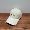 Gorra de Béisbol Retro Desgastada de Moda con Bordado de Letra Personalizada, Adecuada para Todas las Estaciones, Circunferencia de Cabeza Grande Ajustable, Sombrero de Sol Casual