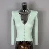 Moda Feminina Tendência Dongdaemun Coreana, Versátil e Estiloso, Corte Justo, Decote V Sexy, Blusa de Tricô de Manga Curta que Valoriza a Silhueta