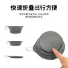 Tigela de Silicone Personalizada para Cachorro da Amazon, Tigela Dobrável Portátil, Tigela para Pet para Alimentação ao Ar Livre, Tigela para Cachorro, Tigela para Gato