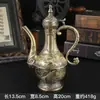 Nuevo Estilo Europeo Creativo Aleación de Zinc Copas de Vino Set de Accesorios para Vino Artesanías Metálicas Regalos Adorno de Decoración para Gabinete de Vino en Casa