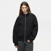 Chaqueta de Piloto Americana con Cuello Alto para Hombre y Mujer, Primavera y Otoño, Silueta Holgada, Ropa de Abrigo, Chaqueta de Béisbol Fresca y Traviesa, Top