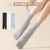 Calcetines de Dos Dedos para Mujer, Calcetines de Terciopelo hasta la Pantorrilla, Chanclas Finas de Verano, Calcetines con Dedos Separados para Pulgar y Dedo Gordo, Medias de Dedos Separados para Mujer