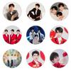 Insignia periférica de TFBOYS Wang Junkai Wang Yuan Yiyang Qianxi Insignia de Star Bar Venta al por mayor T77-114