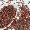 4mm Picasso Vidro Retro Roda Ábaco Contas de Arroz Contas Soltas DIY Artesanal Acessórios para Pulseira Colar Anel