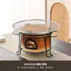 Tetera de Nuevo Estilo Estufa de Carbón para Té Calentador de Estufa de Carbón para Té Tarro de Té Cafetera de Té Estufa de Carbón Estufa de Barbacoa Cerámica para Exteriores