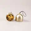 Colgante de Campanilla de Viento Navidad Campana Pequeña de Cobre Tienda Timbre Pequeño Llavero de Bolsa Colgante Festivo Decoración Colgante
